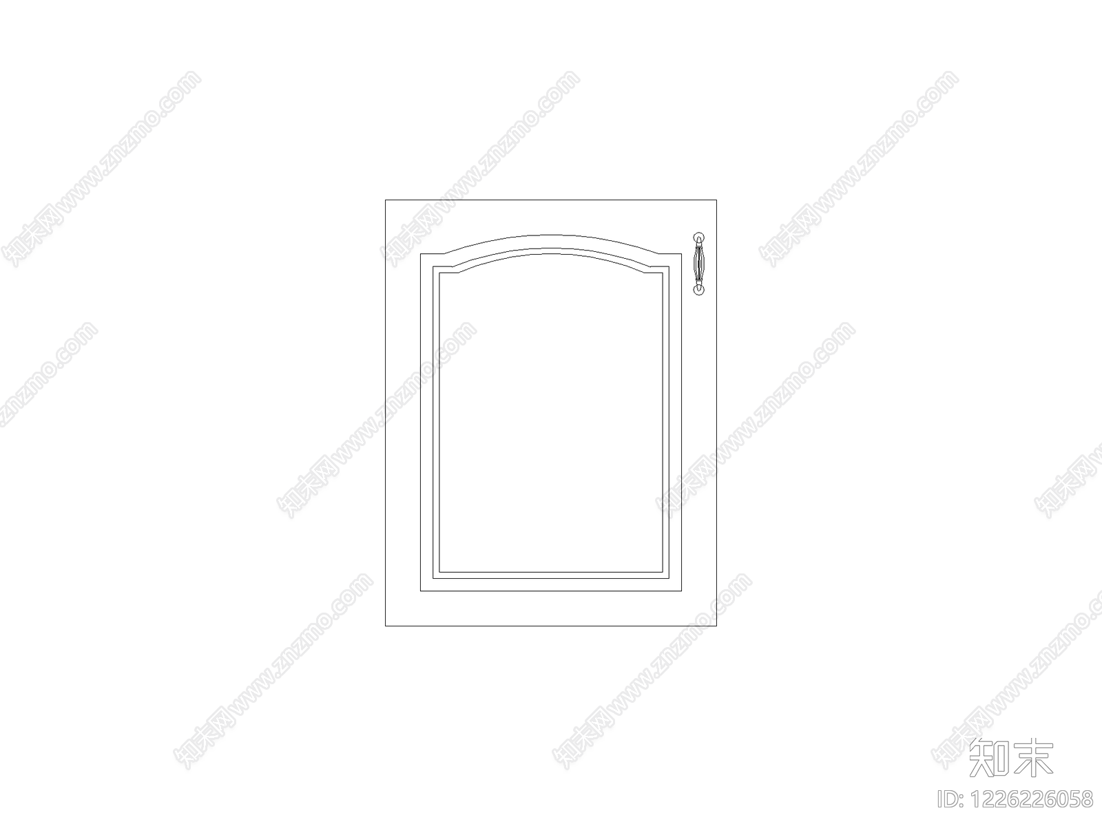 柜子cad施工图下载【ID:1226226058】