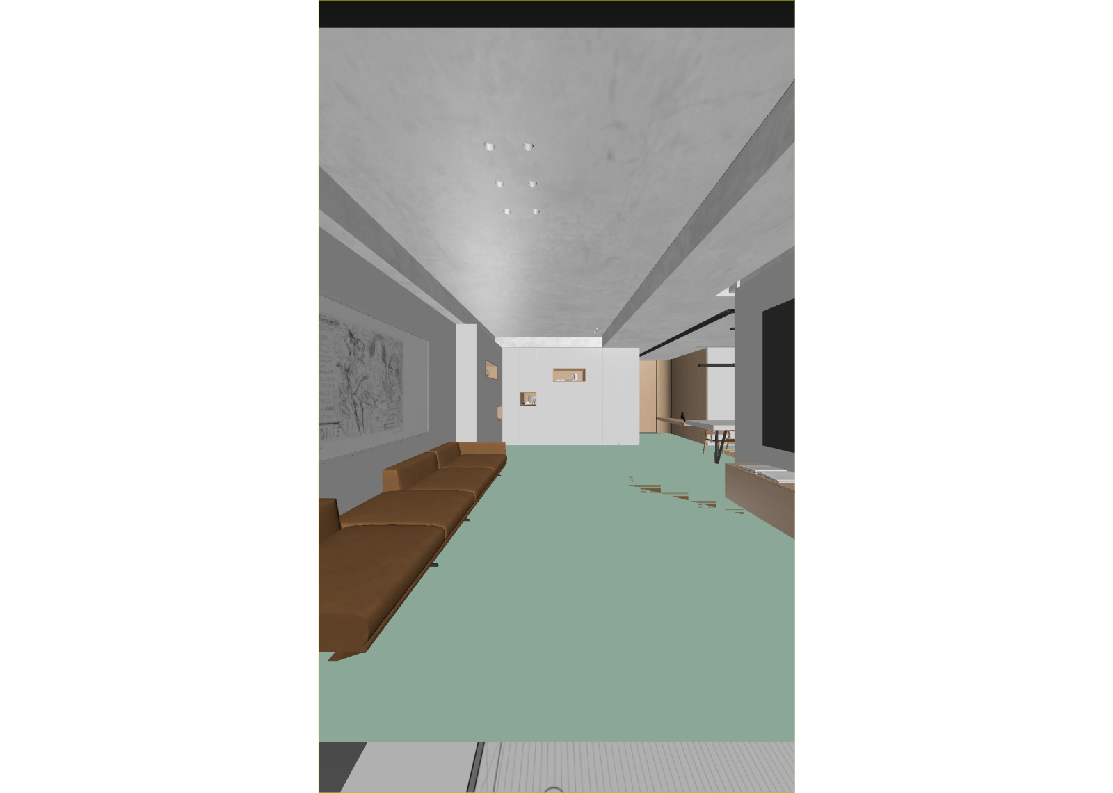 现代休息区3D模型下载【ID:1214641579】