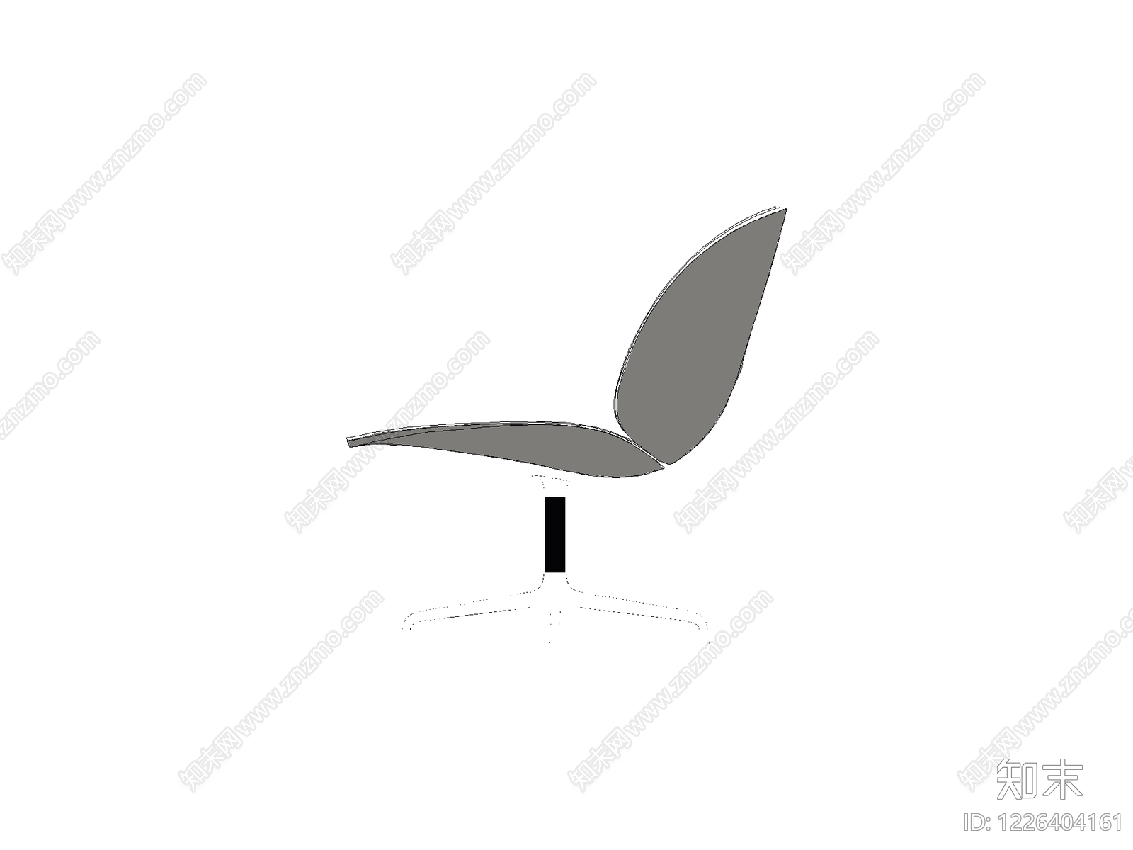 椅子cad施工图下载【ID:1226404161】