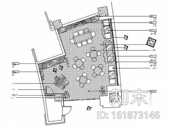 世茂酒店小卖部施工图cad施工图下载【ID:161873146】