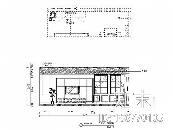 [南昌]中高端别墅区精品美式三层别墅样板间CAD装修施工...cad施工图下载【ID:166770105】