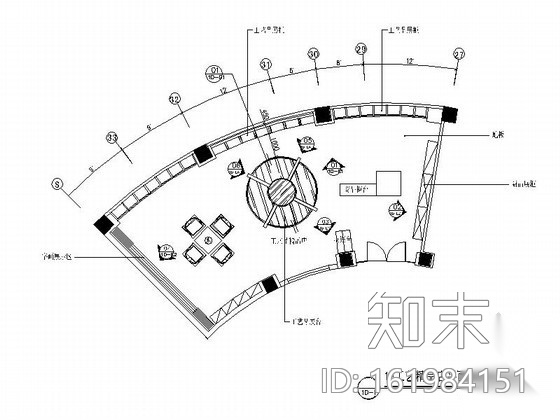 [南京]酒店内工艺精品店装修图cad施工图下载【ID:161984151】