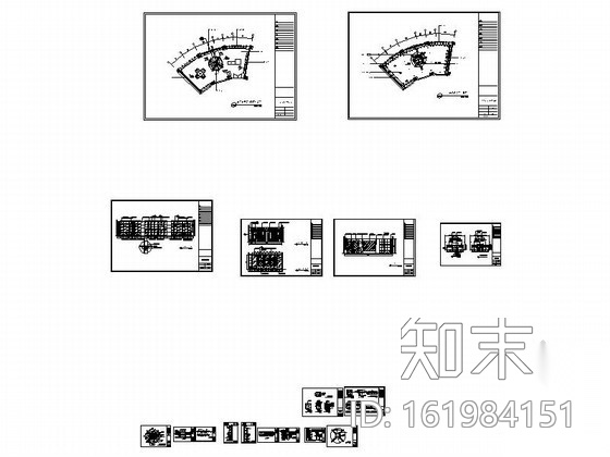 [南京]酒店内工艺精品店装修图cad施工图下载【ID:161984151】