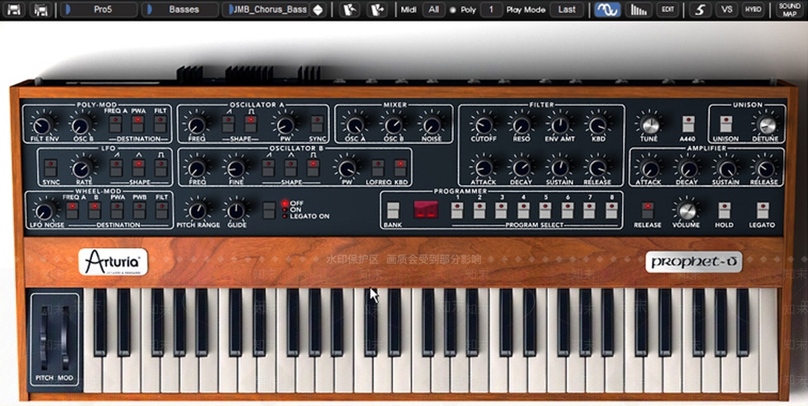 现代电子琴3D模型下载【ID:183841031】