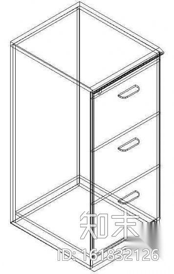 办公家具CAD模型11cad施工图下载【ID:161832126】