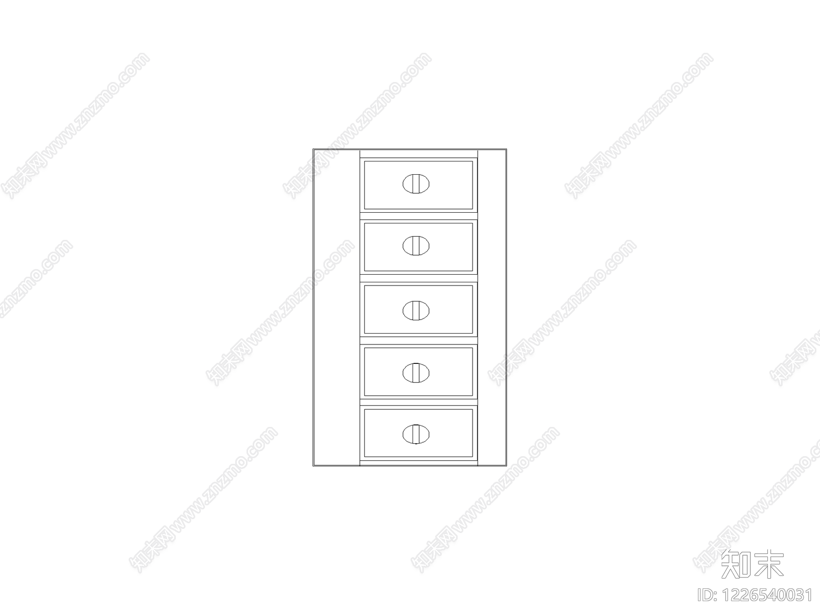 柜子cad施工图下载【ID:1226540031】