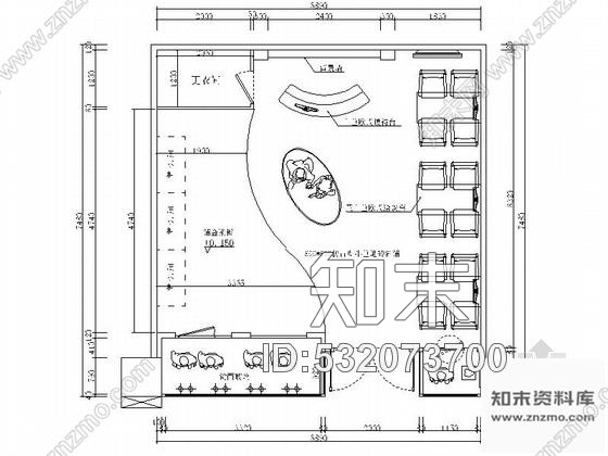 施工图某时尚浪漫婚纱店面室内装修图含效果施工图下载【ID:532073700】