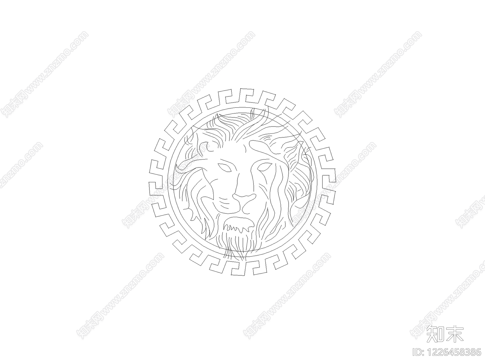 雕塑装饰构件CAD图纸