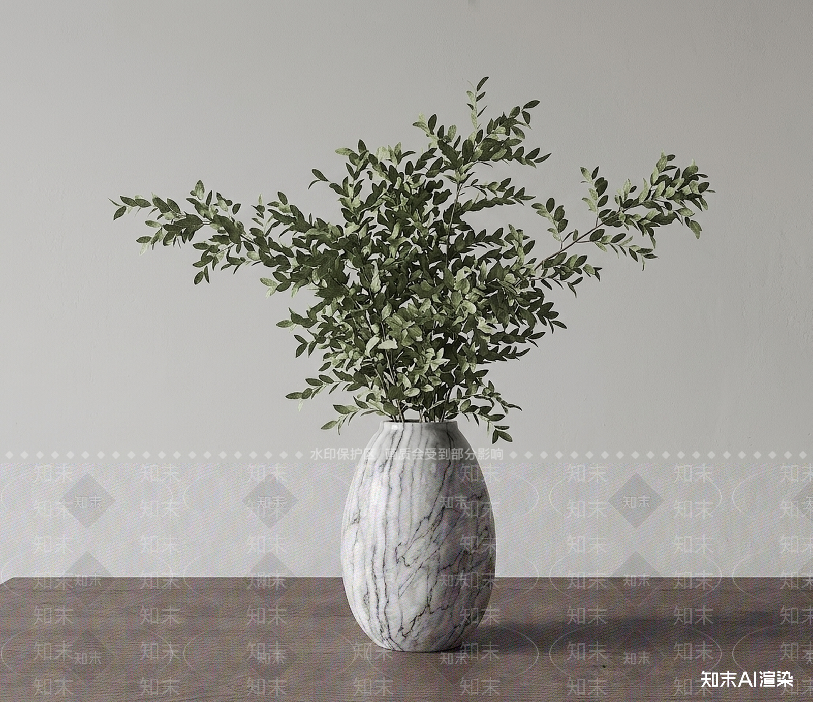 艺术绿植灌木3D模型下载【ID:1227433660】