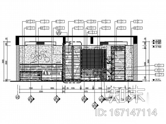 [海南]滨海新区新中式风格客房装修施工图（含效果）施工图下载【ID:167147114】