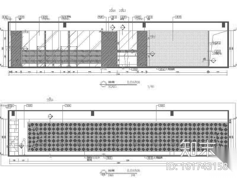 金凯悦售楼处装修图cad施工图下载【ID:161743158】
