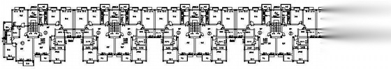 某多层住宅楼建筑施工图cad施工图下载【ID:149854130】