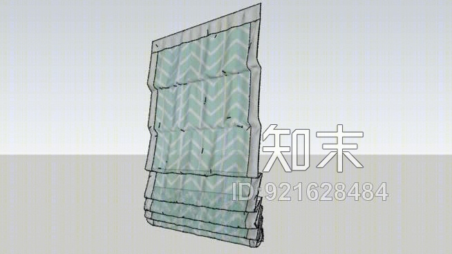 罗马帘SU模型下载【ID:921628484】