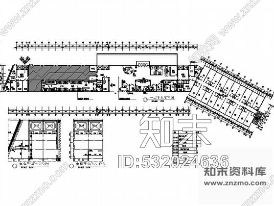施工图深圳原创现代主题低碳酒店室内CAD装修图含效果施工图下载【ID:532024636】