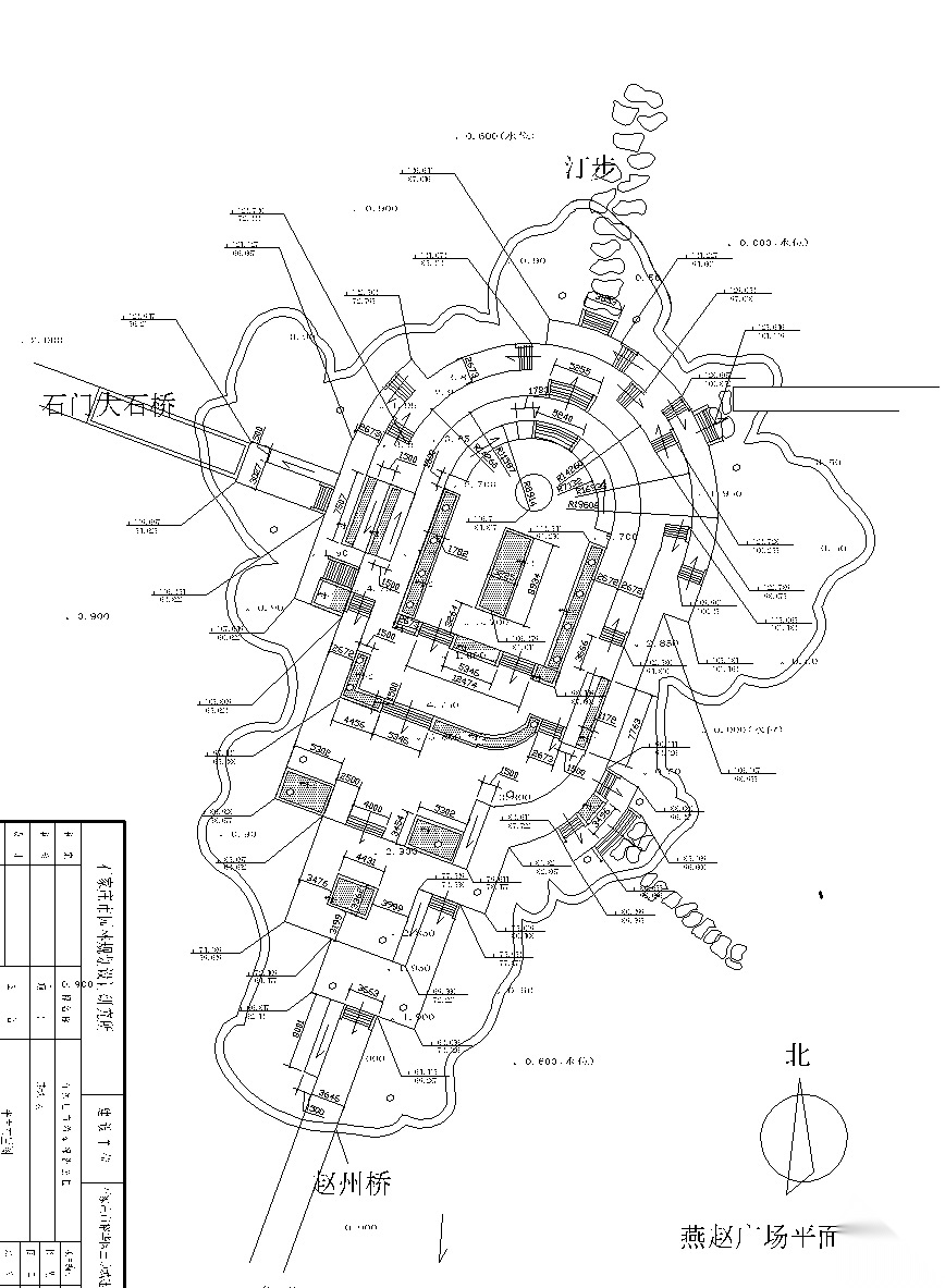 [河北]石家庄市希望绿洲公园CAD施工图cad施工图下载【ID:161013194】