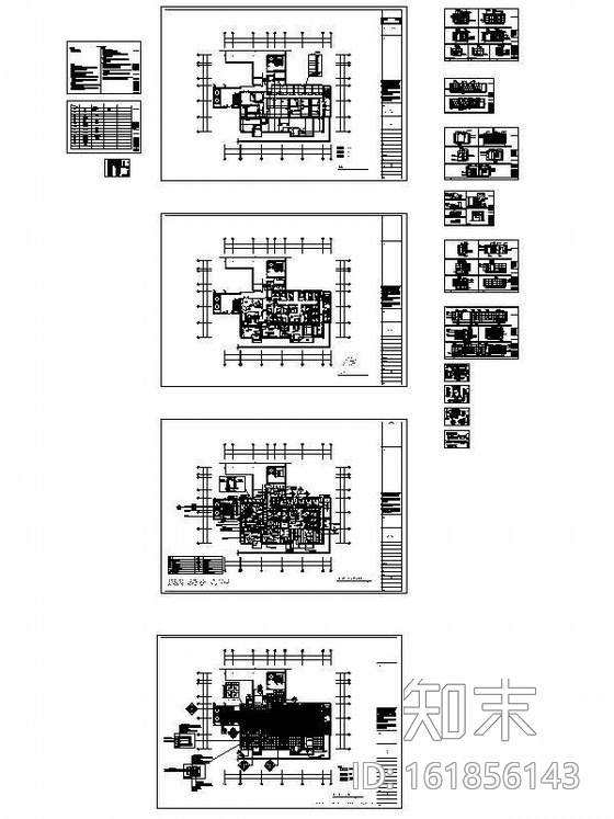 [常州]某大厦现代风格桑拿装修图cad施工图下载【ID:161856143】