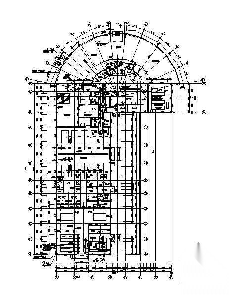 [宁波]某汽车展示接待、汽修及辅助用房方案cad施工图下载【ID:160721126】