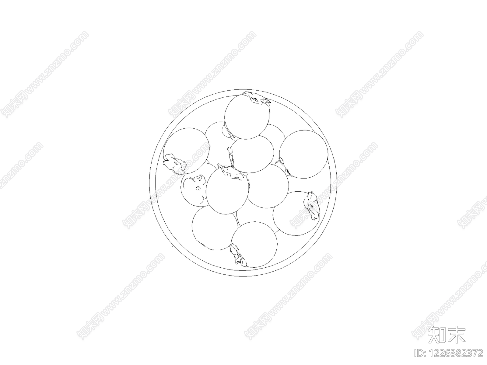 新中式,中式厨房设施CAD图纸