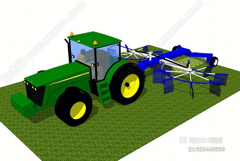 农业机械设备SU模型下载【ID:633446639】