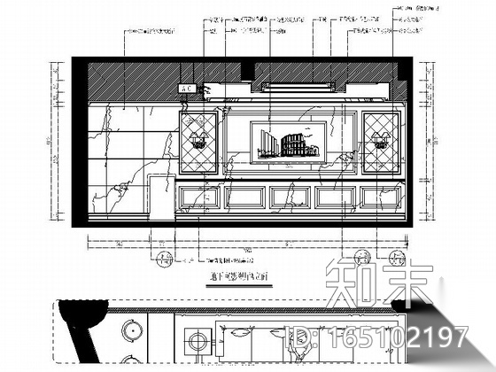 [福州]富豪区独栋精品欧式三层别墅CAD装修图（含效果...cad施工图下载【ID:165102197】