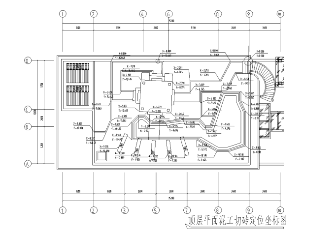 江边别墅屋顶花园景观工程施工图全套(推荐下载）cad施工图下载【ID:160916171】