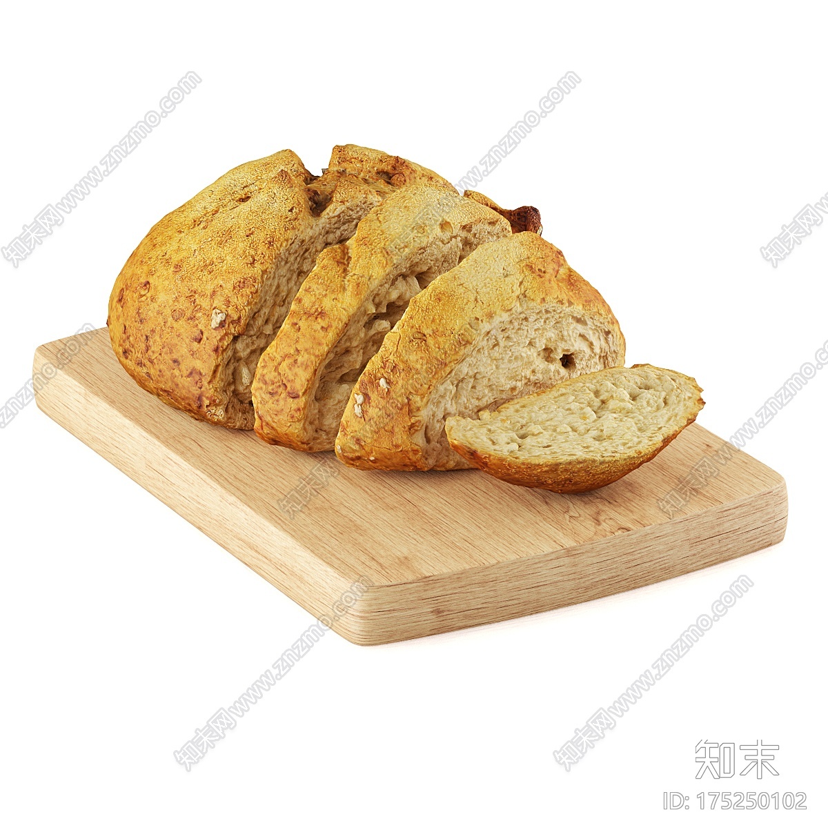 面包CG模型下载【ID:175250102】