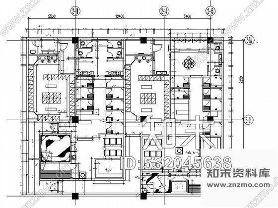 施工图深圳豪华酒店游泳池男女更衣室设计施工图施工图下载【ID:532045638】