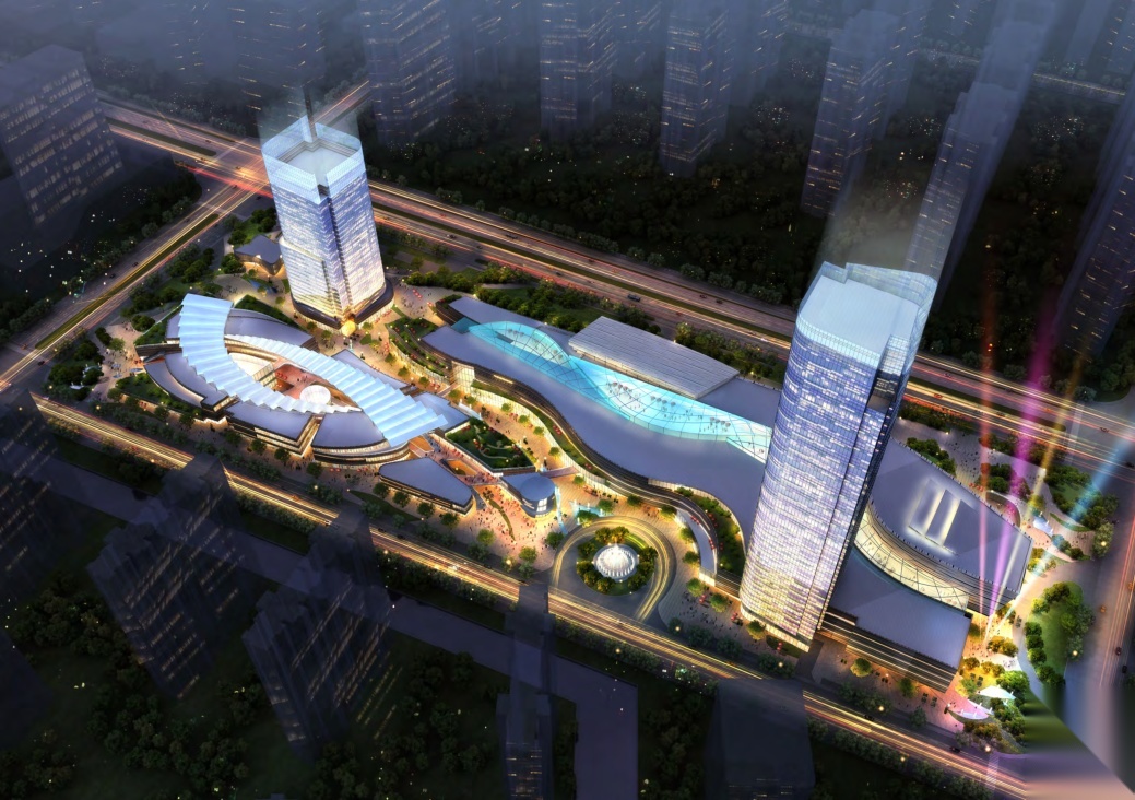 [江苏]高层现代风格华润南通综合体项目方案设计cad施工图下载【ID:151644138】