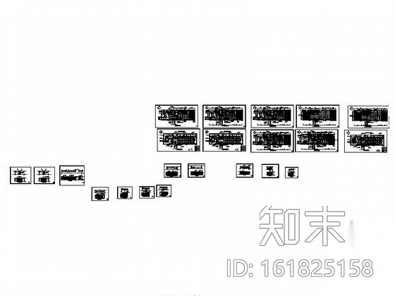 某出版社办公空间装修图cad施工图下载【ID:161825158】