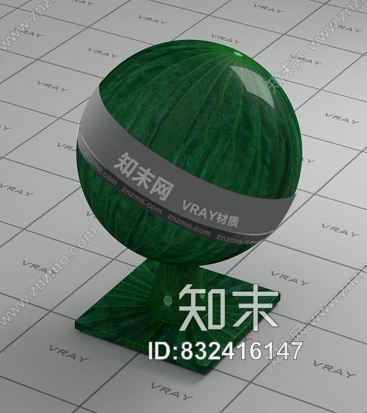 暗绿色荷叶Vray材质下载贴图下载【ID:832416147】