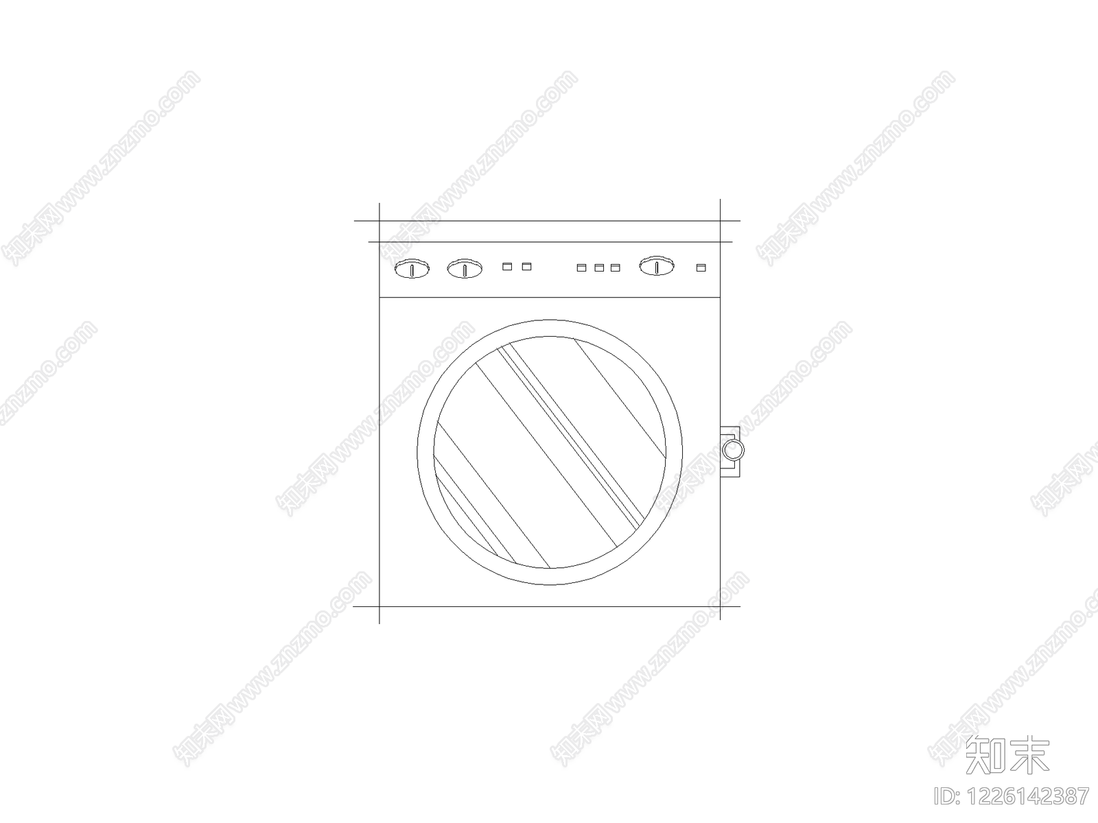 卫生间电器洁具厨具灯具施工图cad施工图下载【ID:1226142387】