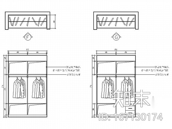 [上海]意大利特色小区混搭三居室样板间装修施工图（含效...cad施工图下载【ID:167130174】