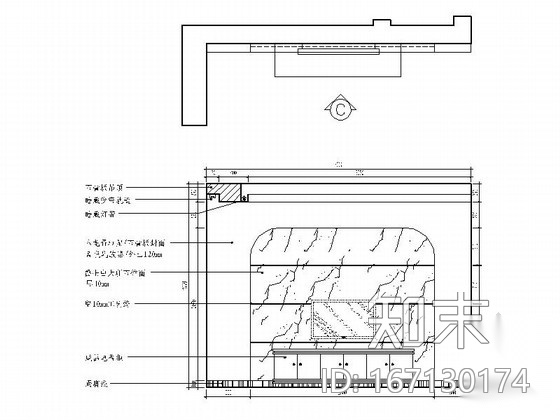 [上海]意大利特色小区混搭三居室样板间装修施工图（含效...cad施工图下载【ID:167130174】