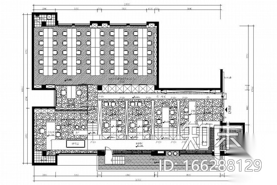 [厦门]大型药品保健龙头企业高档办公楼室内装修施工图cad施工图下载【ID:166288129】