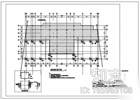 无锡某陈列馆搭建结构设计图cad施工图下载【ID:165963108】