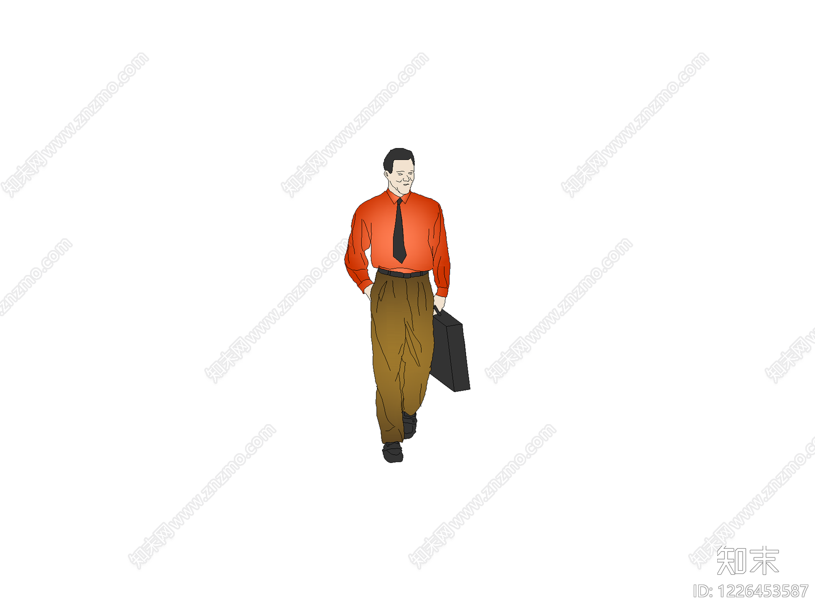人物cad施工图下载【ID:1226453587】