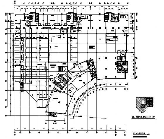 武当国际园建筑施工图cad施工图下载【ID:151436113】