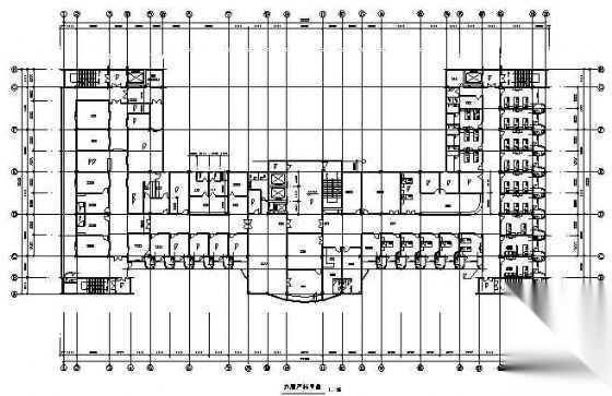 某市二层门诊楼建筑方案设计cad施工图下载【ID:151590114】