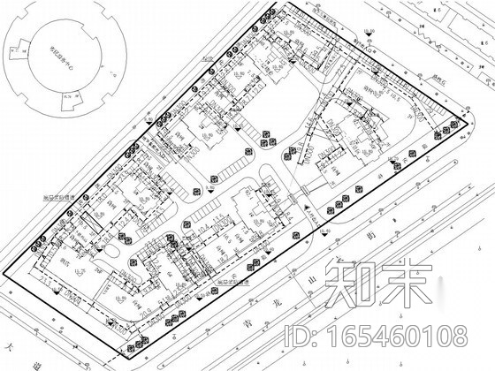 某花园广场综合管网施工图cad施工图下载【ID:165460108】