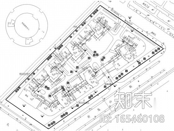 某花园广场综合管网施工图cad施工图下载【ID:165460108】