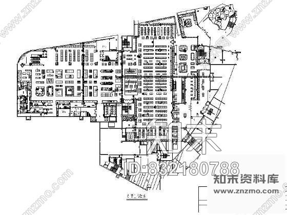 图块/节点山东泰安某商场改造平面布置图施工图下载【ID:832180788】