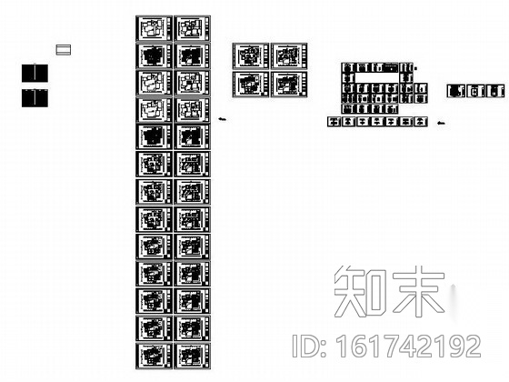 [南京]简欧双层别墅室内装修图cad施工图下载【ID:161742192】