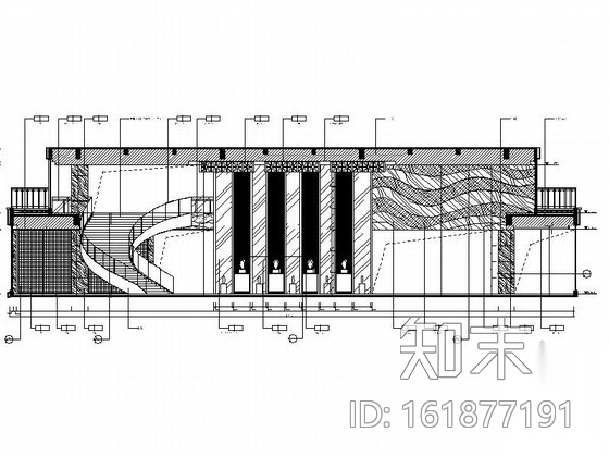 [重庆]首家生态艺术高端智能一体化五星酒店公共区域施...cad施工图下载【ID:161877191】
