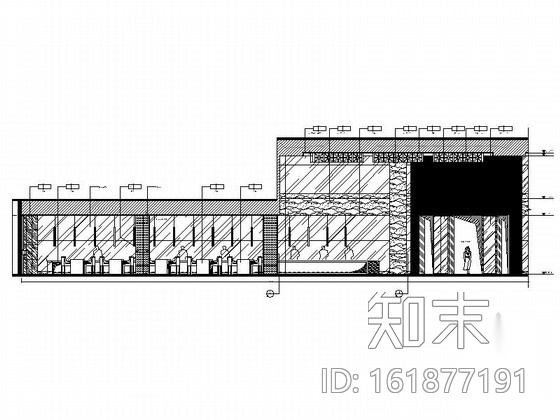 [重庆]首家生态艺术高端智能一体化五星酒店公共区域施...cad施工图下载【ID:161877191】