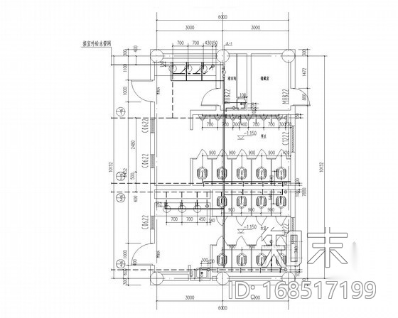 [四川]丙类双层仓库给排水施工图cad施工图下载【ID:168517199】