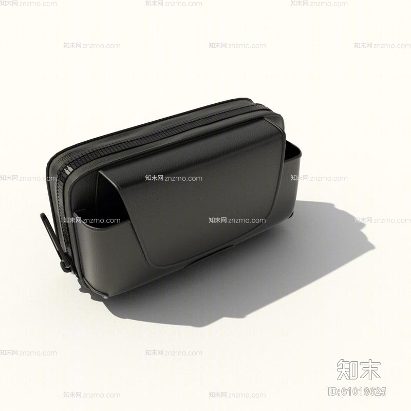 黑色皮质钱包3D模型下载【ID:61018625】