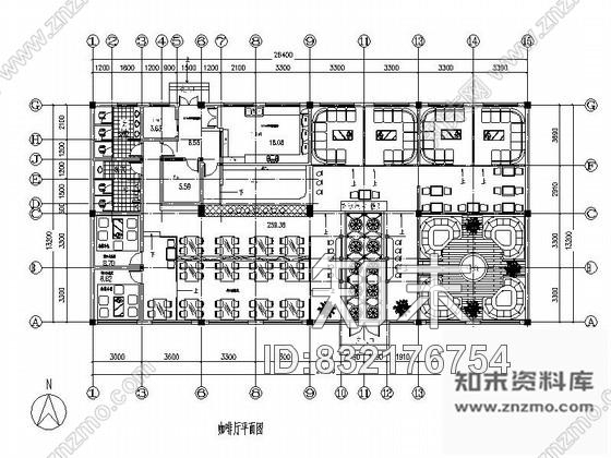 图块/节点藏式文化主题咖啡厅平面布置图cad施工图下载【ID:832176754】