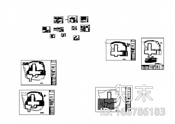 江苏某别墅景观工程施工图施工图下载【ID:166786183】