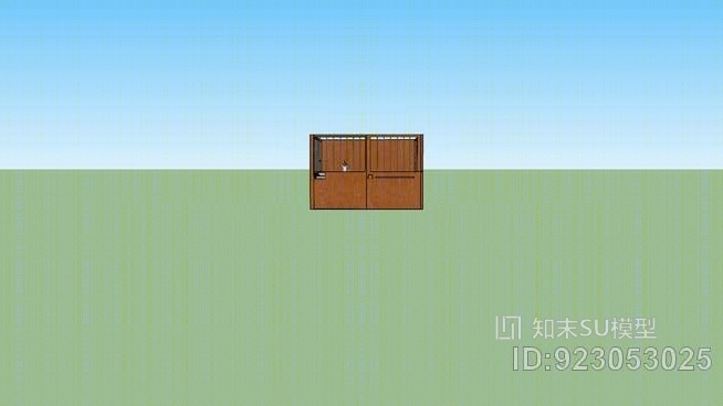 马厩模型SU模型下载【ID:923053025】