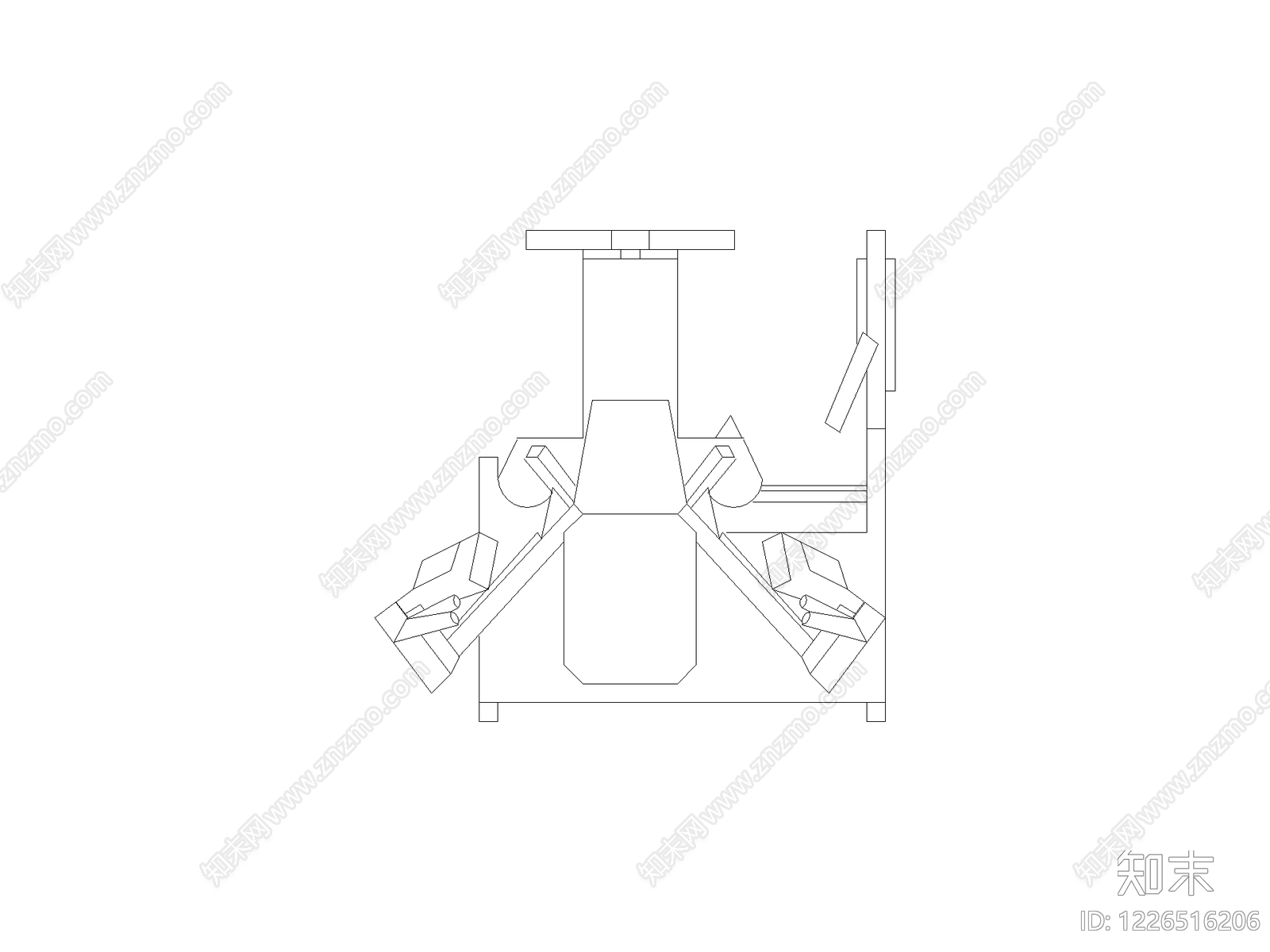 五金管件cad施工图下载【ID:1226516206】